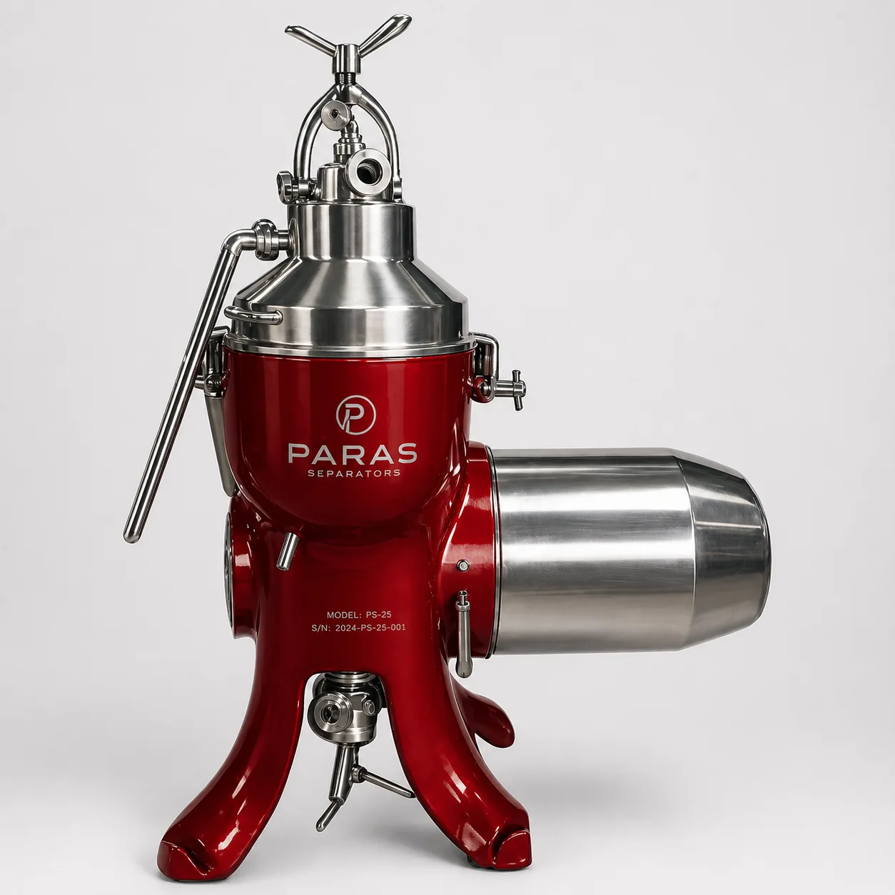 PARAS GR A3 Online 3000 LPH industrial cream separator