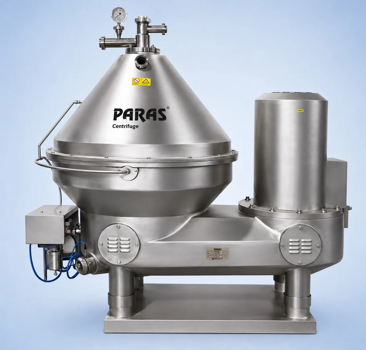 PARAS Industrial 5000 LPH online auto-cleaning cream separator